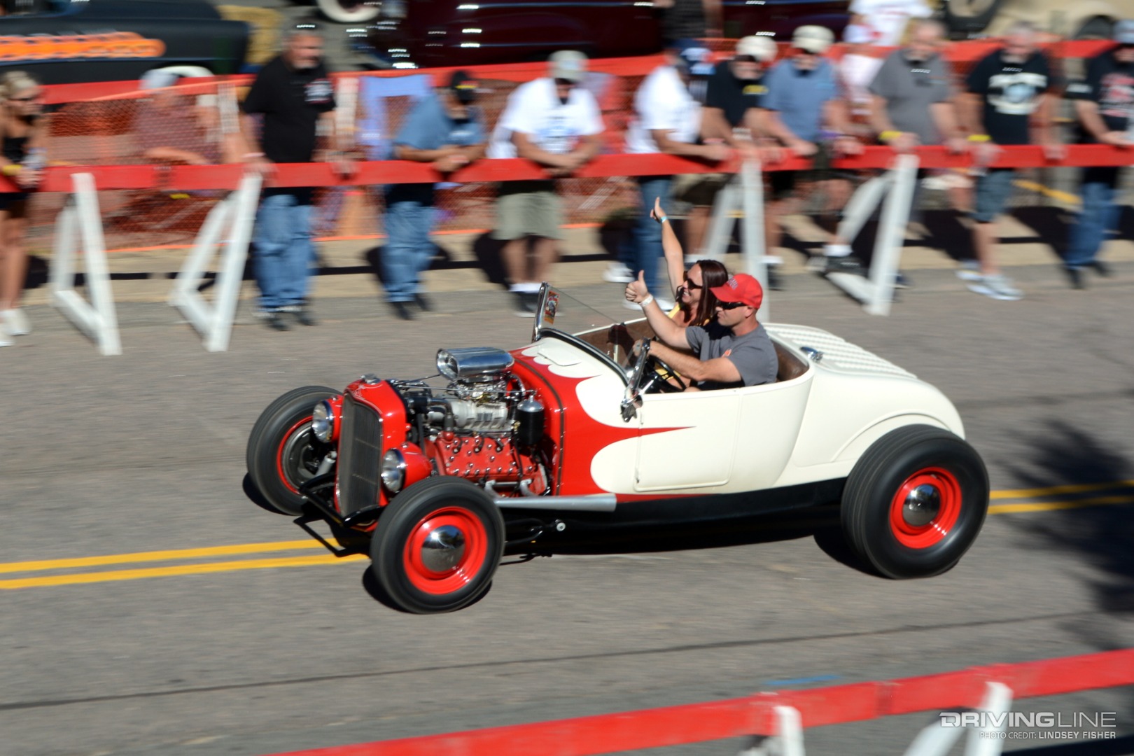 Colorado Hill Climb Red and White