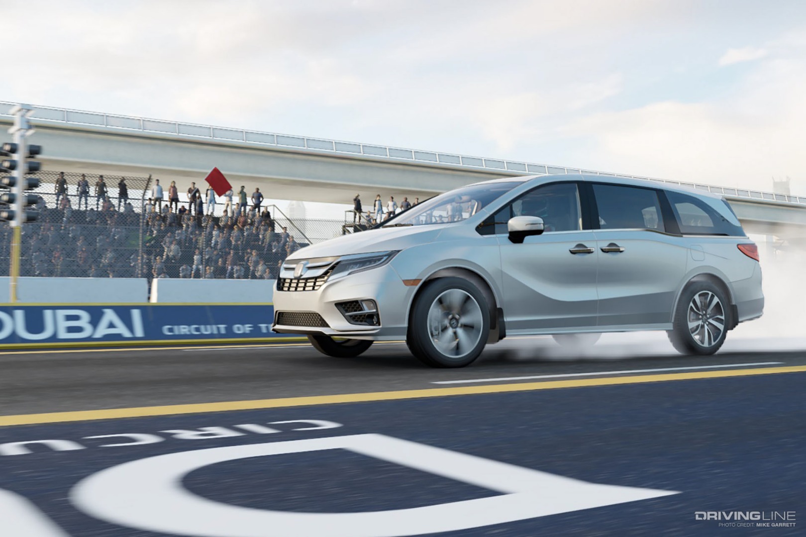 Forza Motorsport 7 Drag Racing Minivan