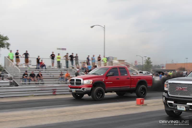 The 650HP Daily Drivable Diesel Drag Truck | DrivingLine