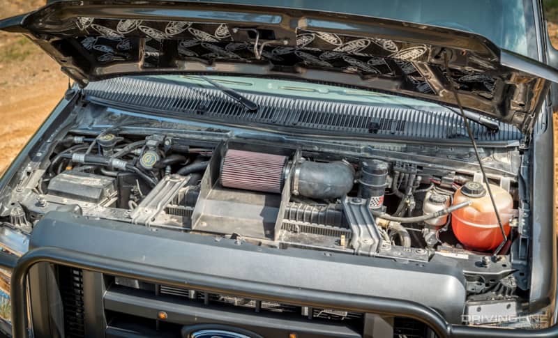 001-2003-ford-e-350-4x4-van-ujoint-off-road-nitto-ridge-grappler engine