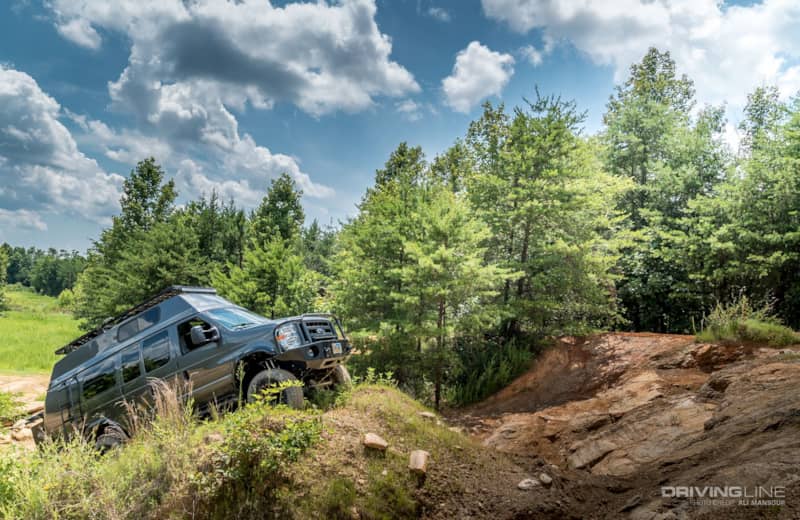 001-2003-ford-e-350-4x4-van-ujoint-off-road-nitto-ridge-grappler hill