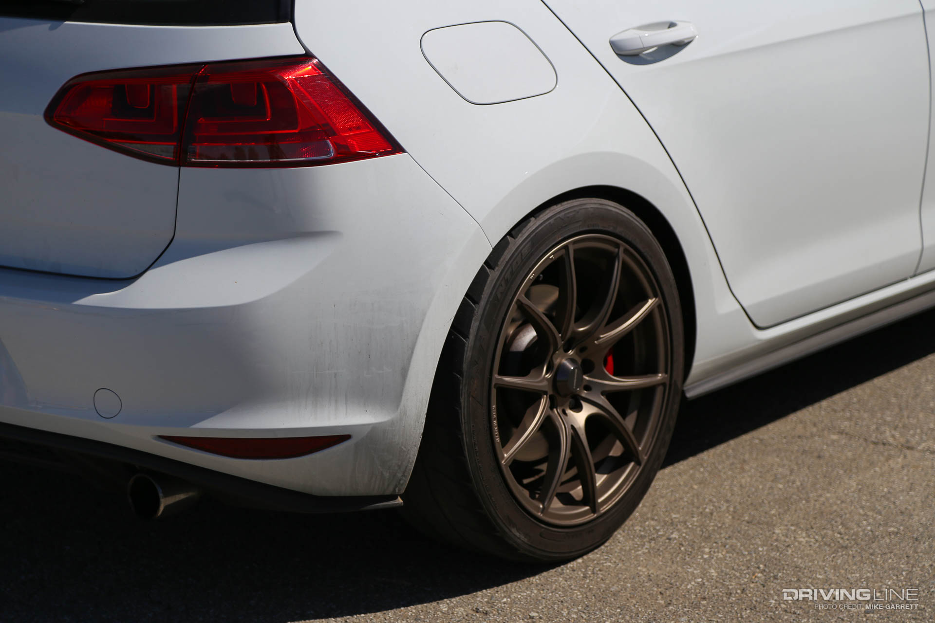 Volkswagen GTI on Nitto NT05 tires