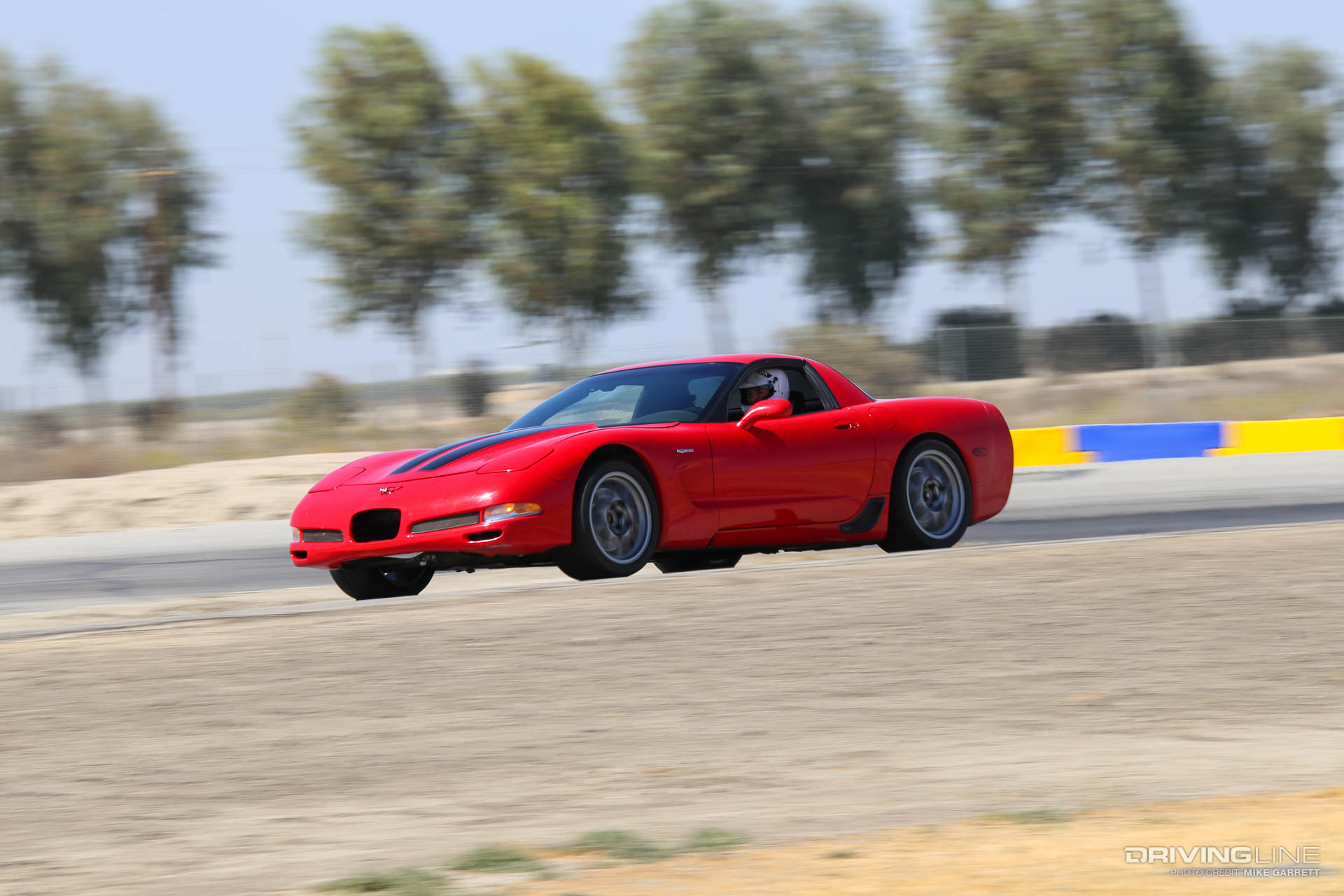 Project VW Golf GTI Ko-Kart Track Day Red Corvette