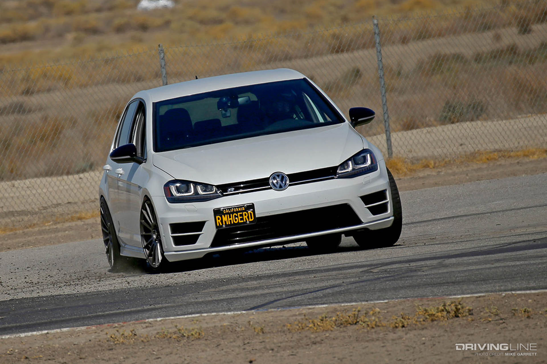 Project VW Golf GTI Ko-Kart Track Day On Track Turn