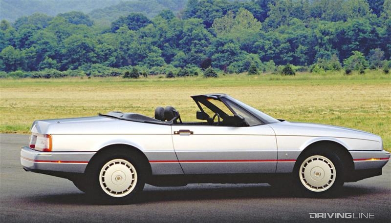 Chrysler TC Cadillac Allante Side