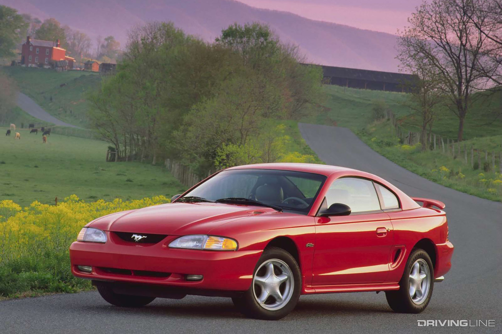 '94-'98 Mustang GT red
