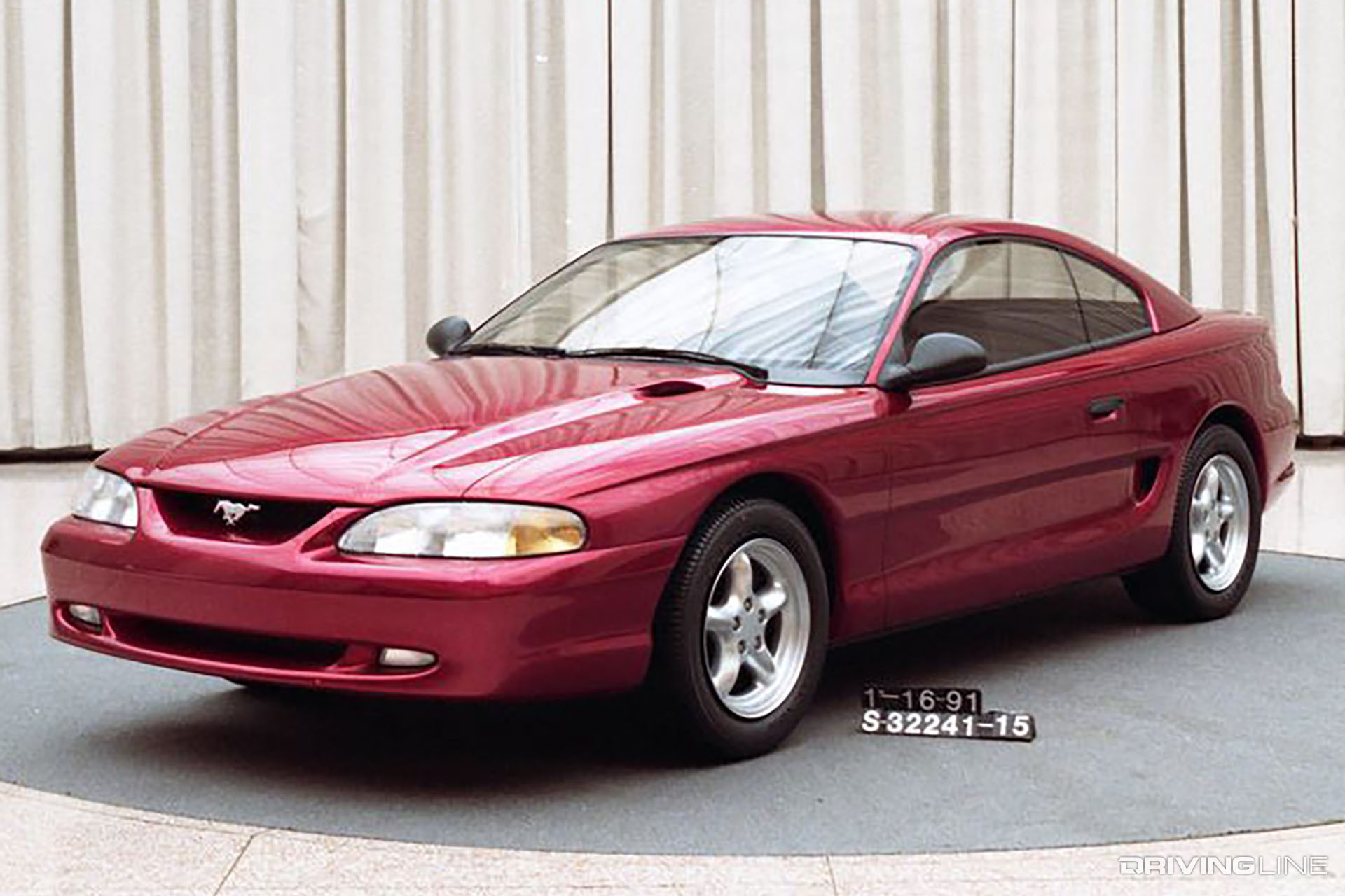'94-'98 Mustang concept red