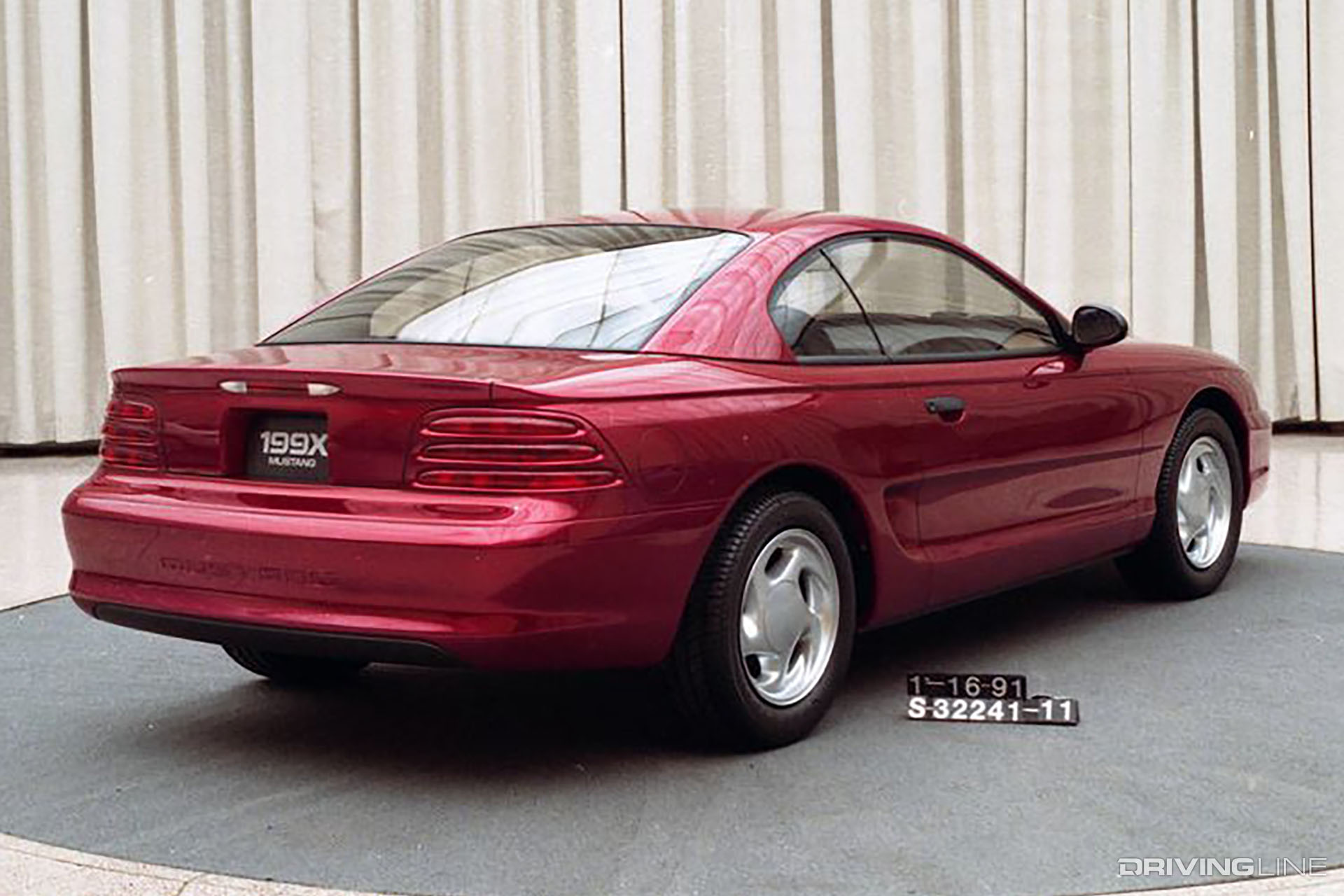 '94-'98 Mustang concept red