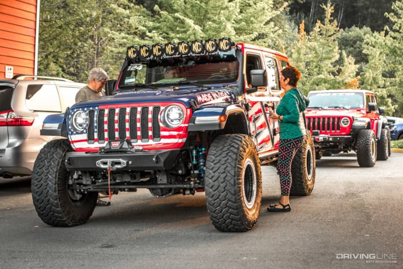 Mel Wade was the first Jeep off the line
