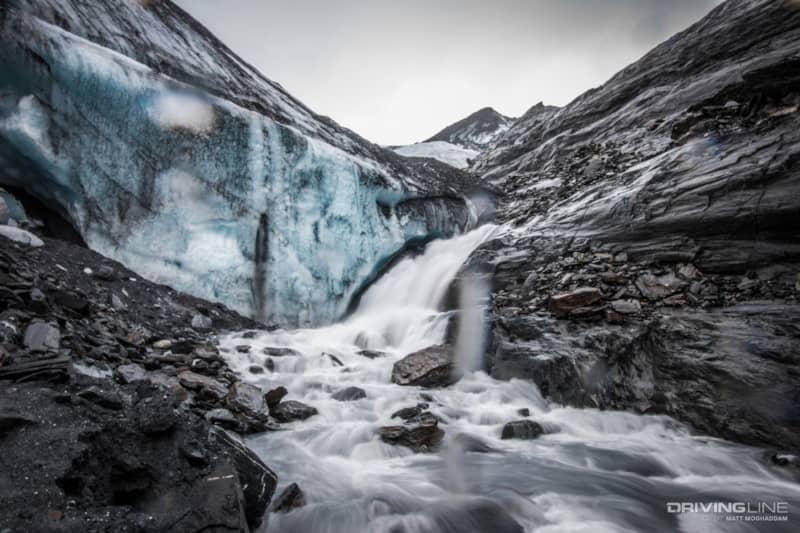Worthington Glacier is one of the many glaciers you'll pass along the Alcan 5000
