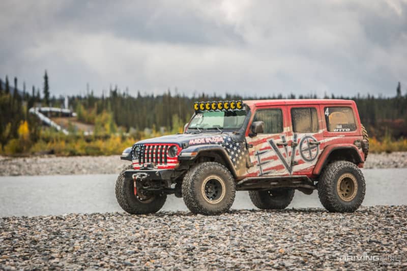Mel Wade from Off Road Evolution brought his JL on Nitto Trail Grapplers