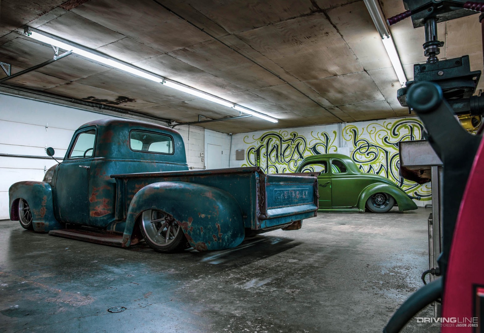 Hale's Speed Shop Garage