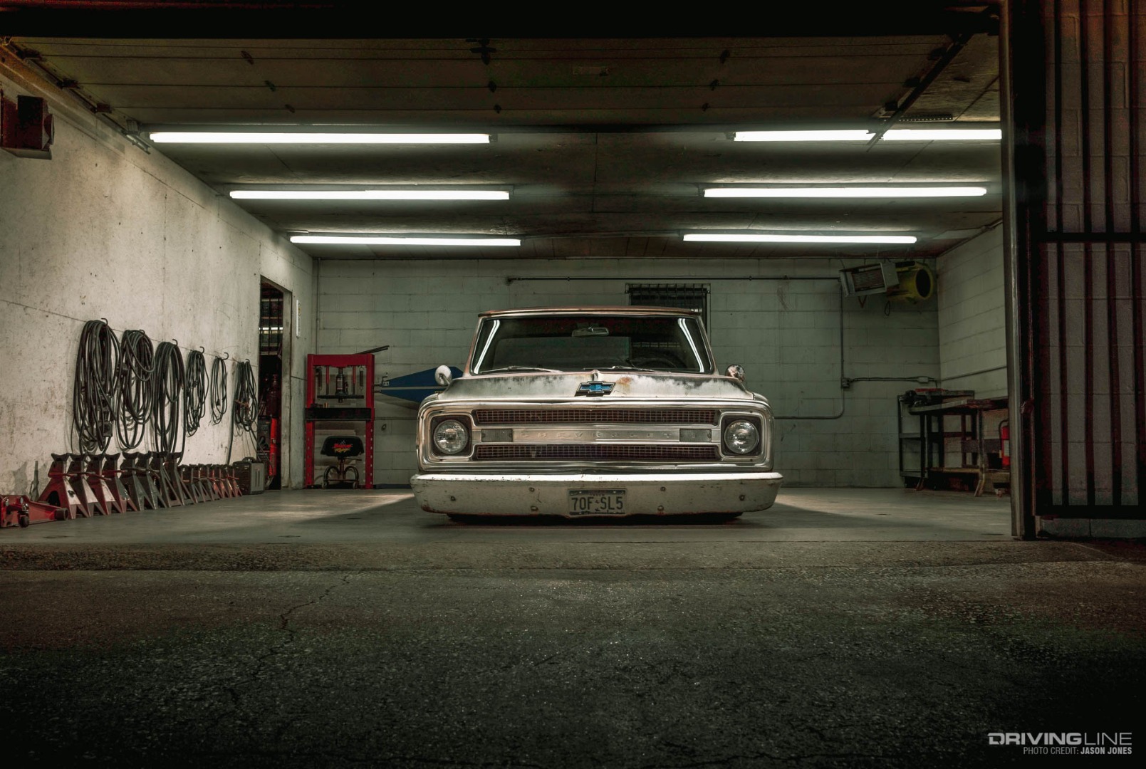 Hale's Speed Shop C10 Front Garage