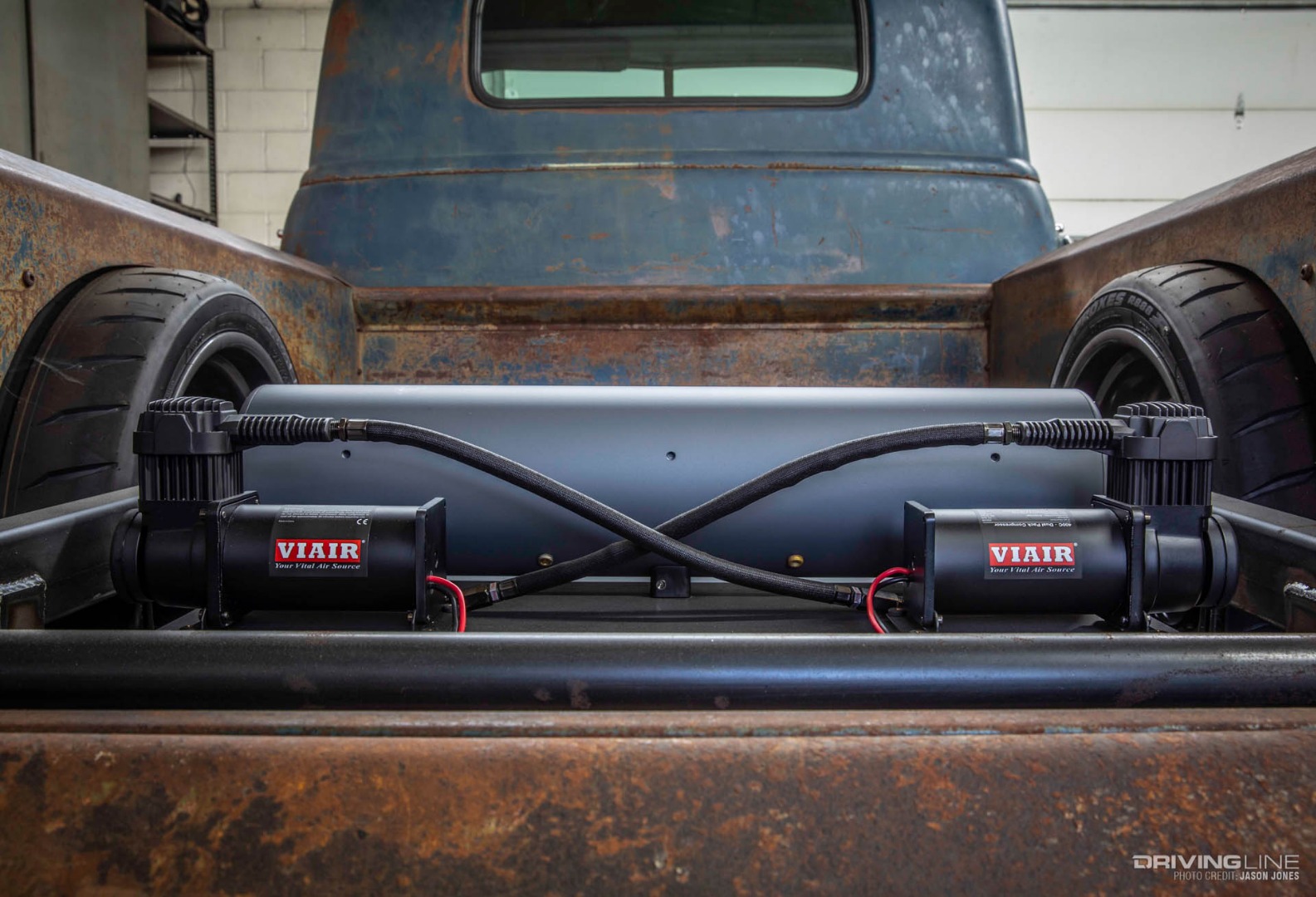 Hale's Speed Shop C10 Bed Viair