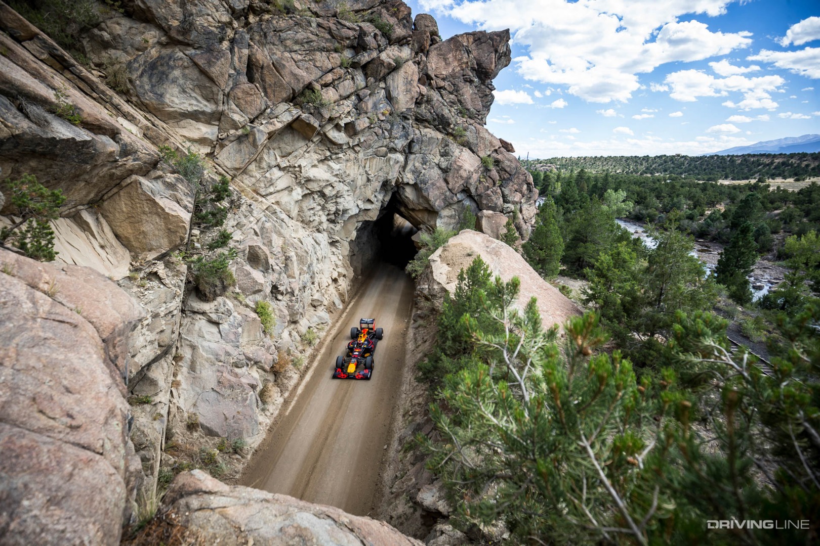 Formula 1 Road Trip Tunnel