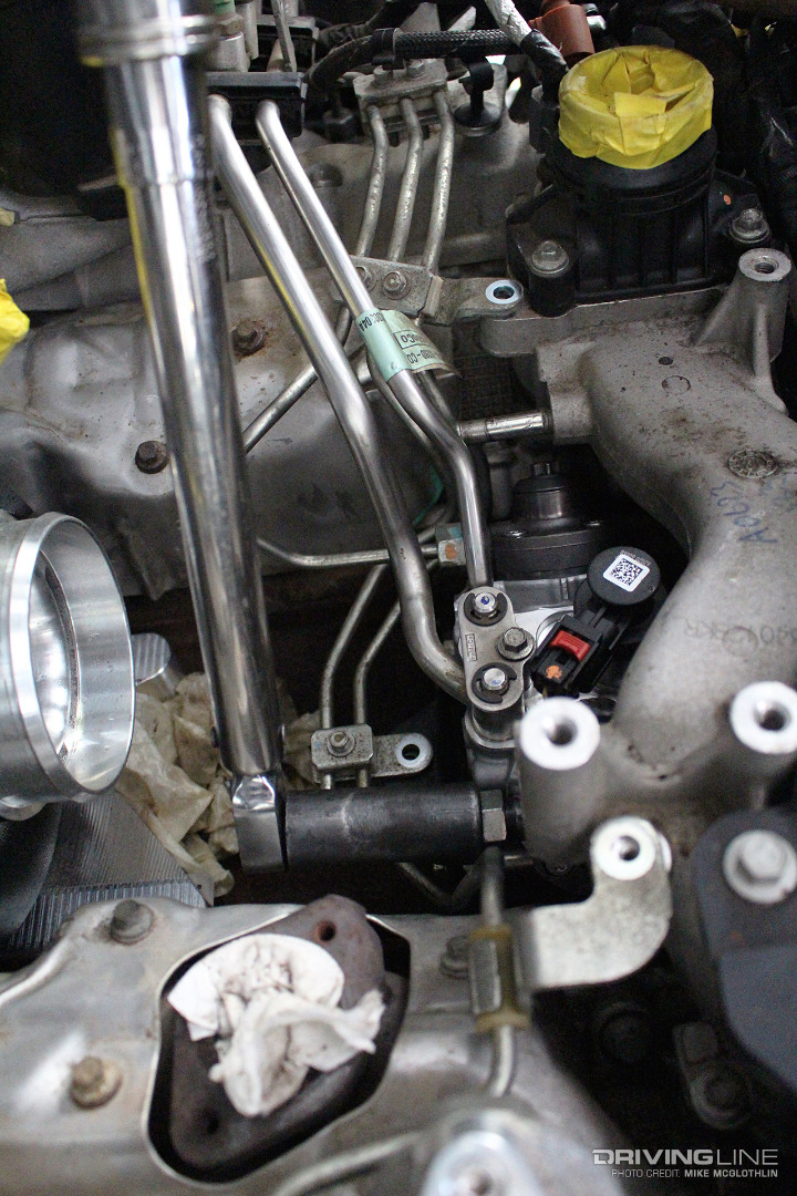 013-Ford-Power-Stroke-Injection-Pump-Fuel-Lines