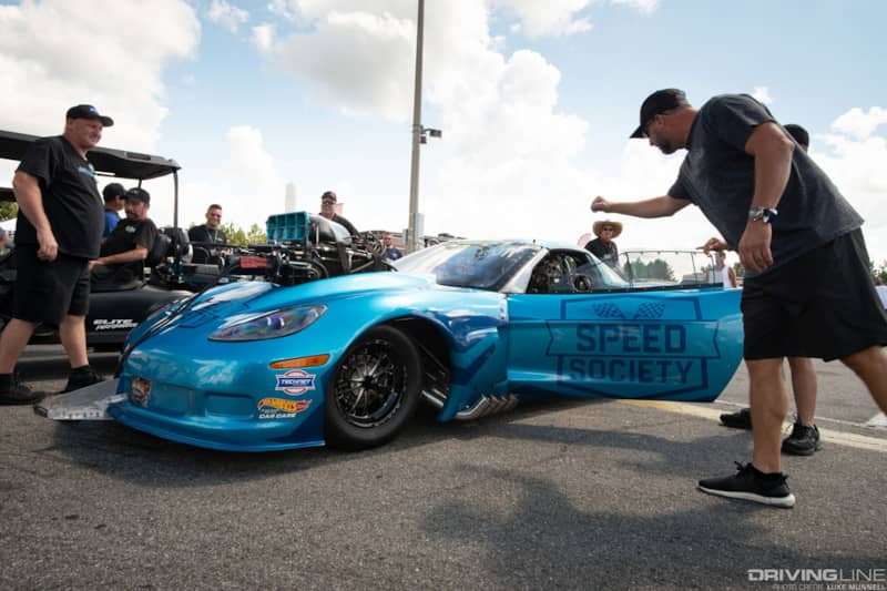 No Mercy 9 Radial vs. the World Alex Laughlin Speed Society Chevy Camaro