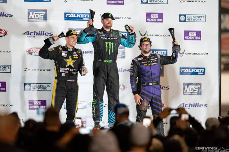 Formula Drift Irwindale Podium