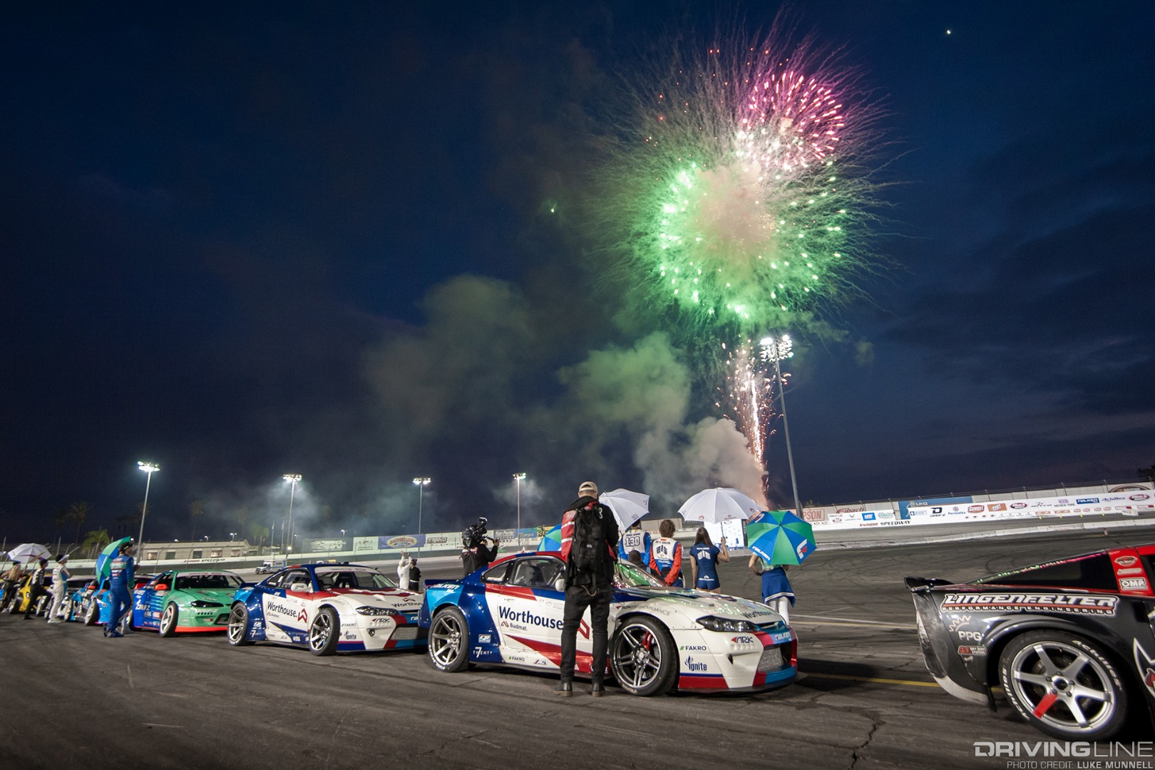 Formula Drift Irwindale Fireworks