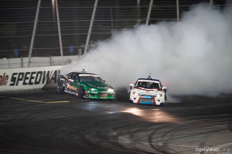 Formula Drift Irwindale Deane Wang Battle