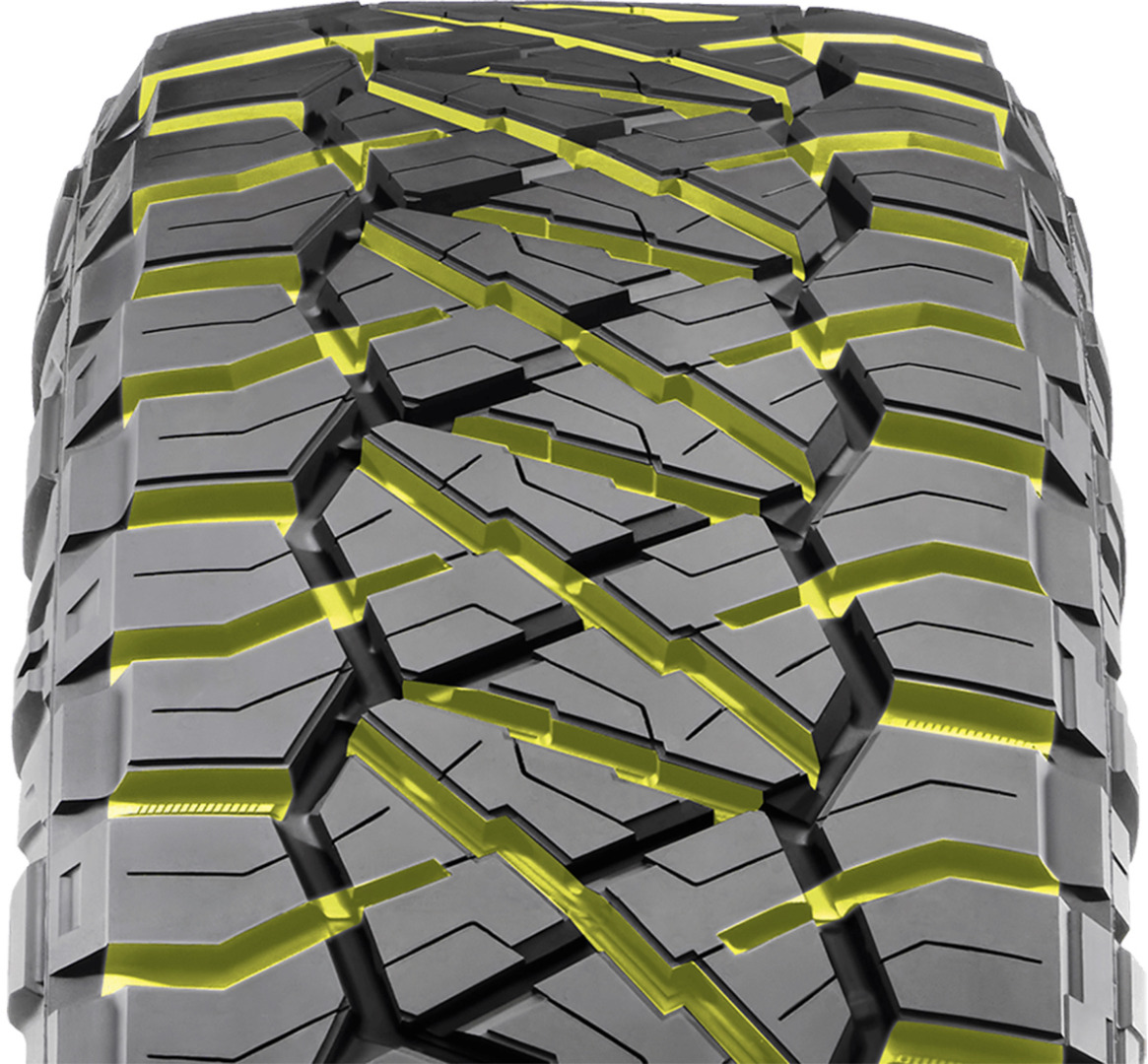 Nitto Tire Ridge Grappler Alternating Shoulder Grooves