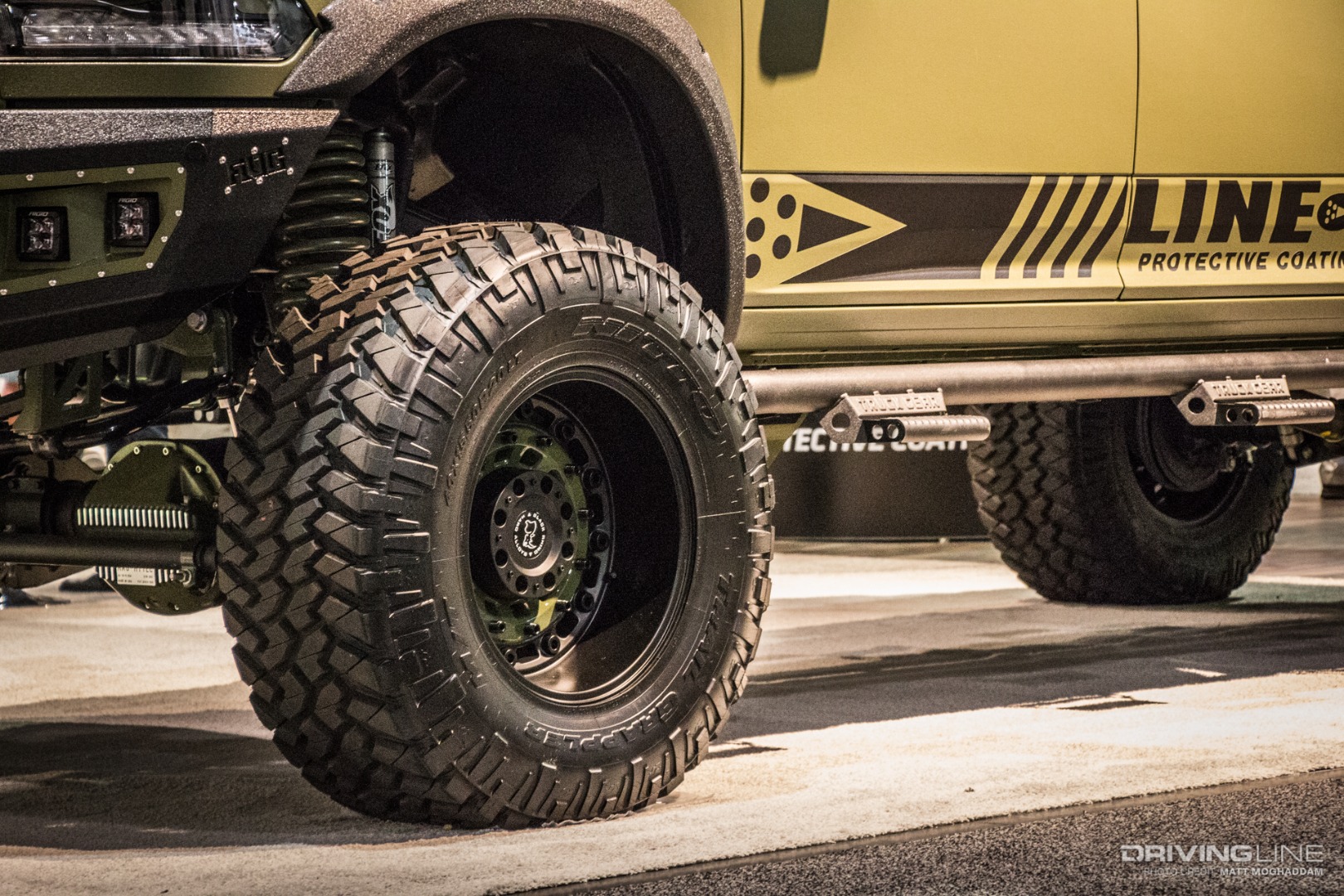 Nitto Trail Grapplers on a 10-inch lifted Ram