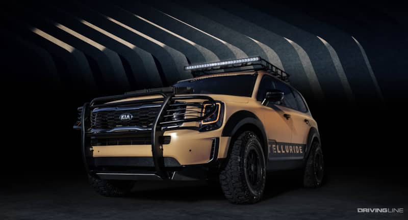 SEMA Kia Telluride Desert Drifter