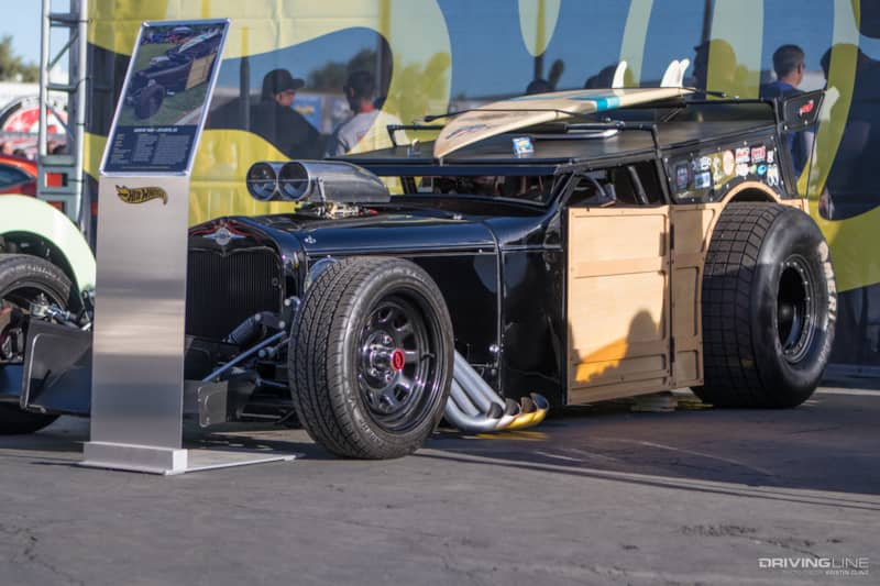 Surfin' Rod Hot Wheels Legends Tour Finalists at SEMA 2018