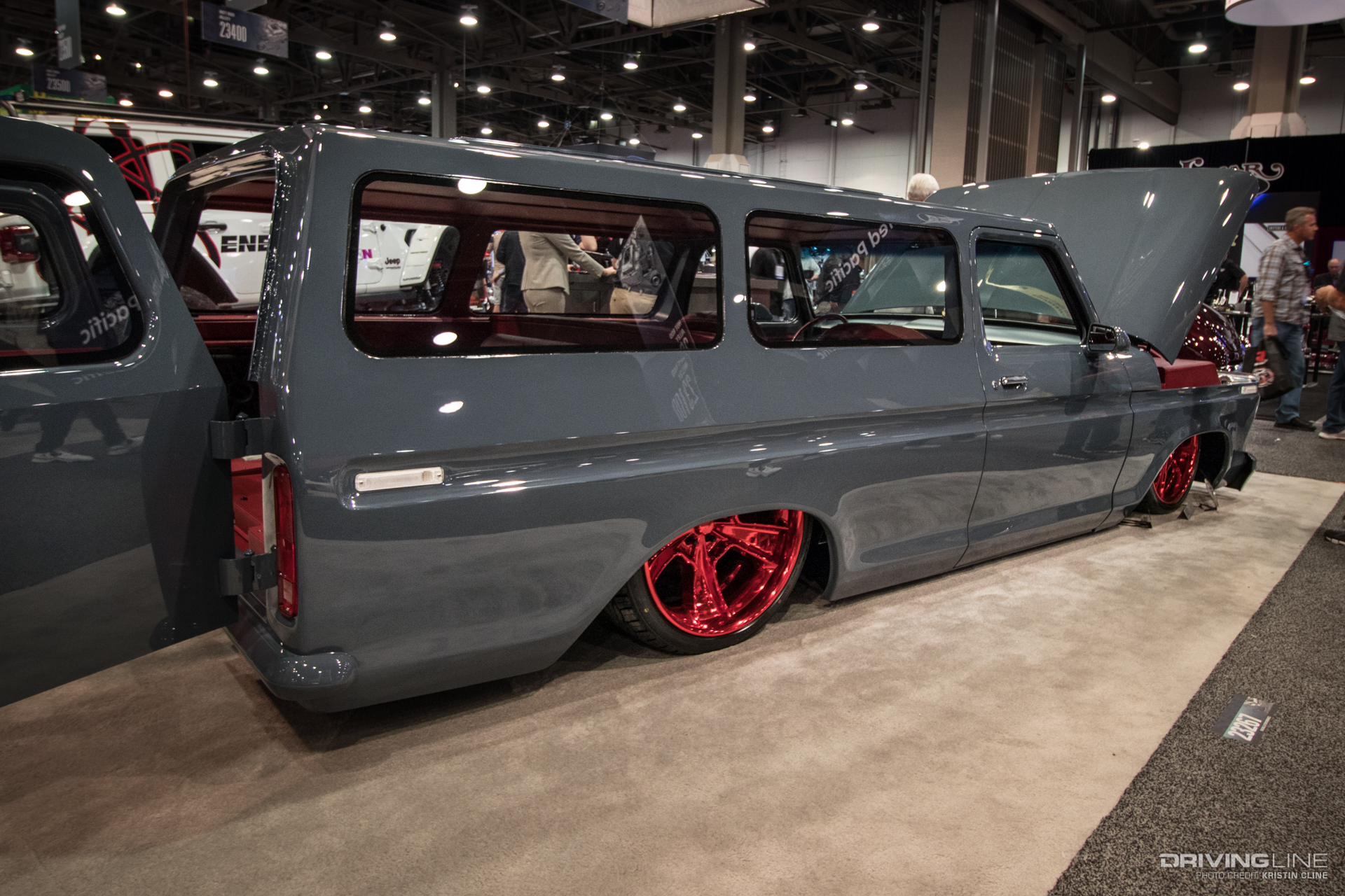 1976 Ford B100 at SEMA 2018
