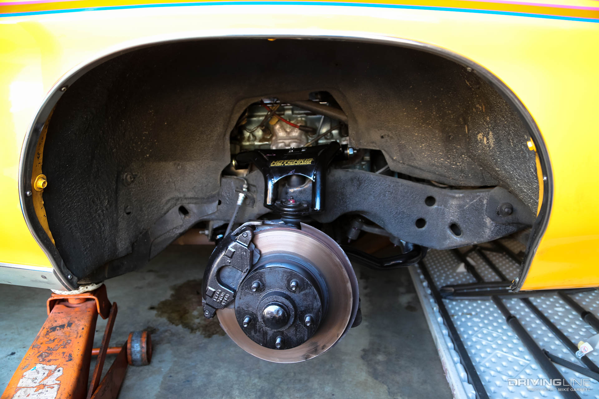 Project Restomod GTO Wheel Well