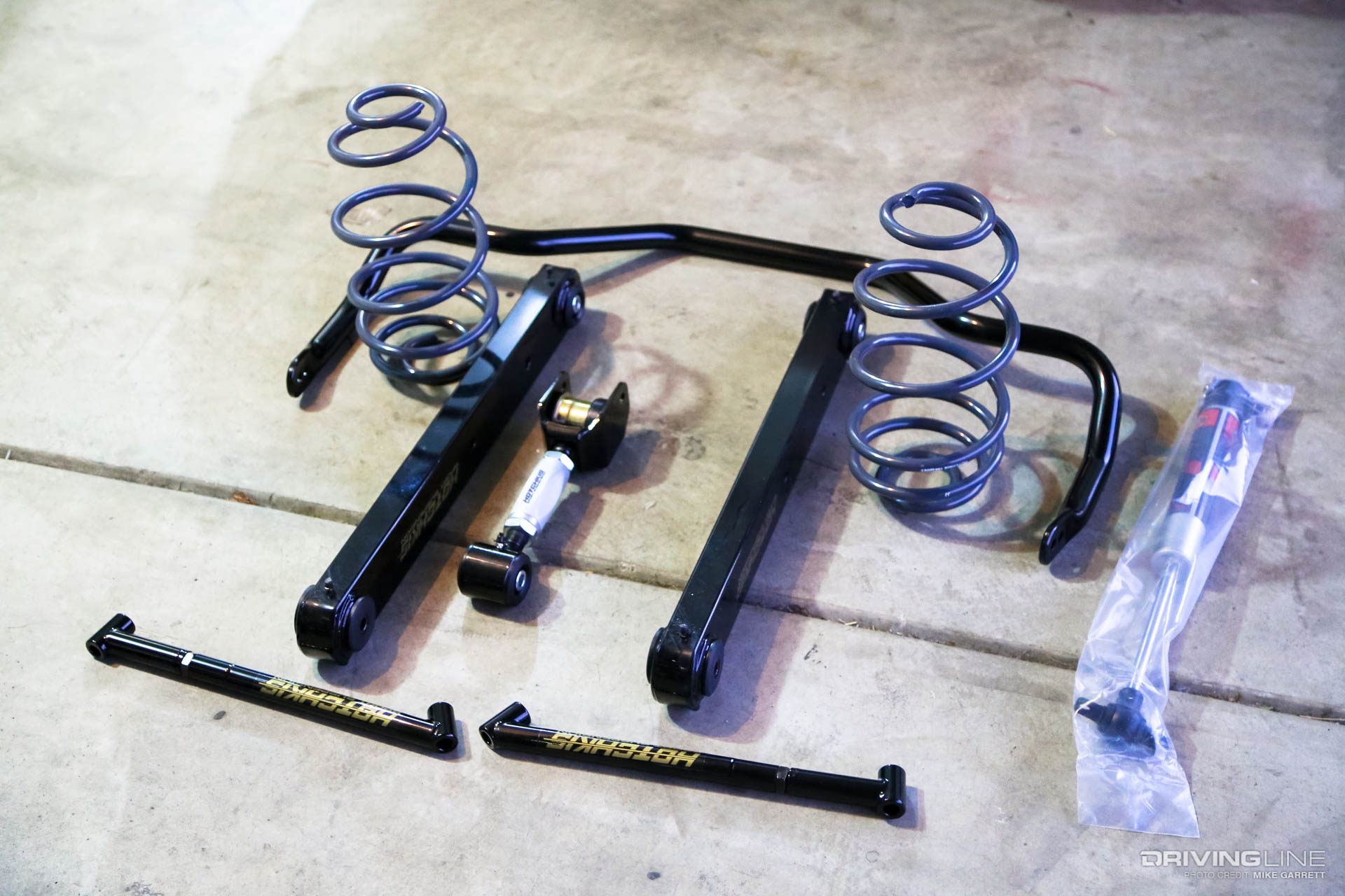 Project Restomod GTO Bars on Ground