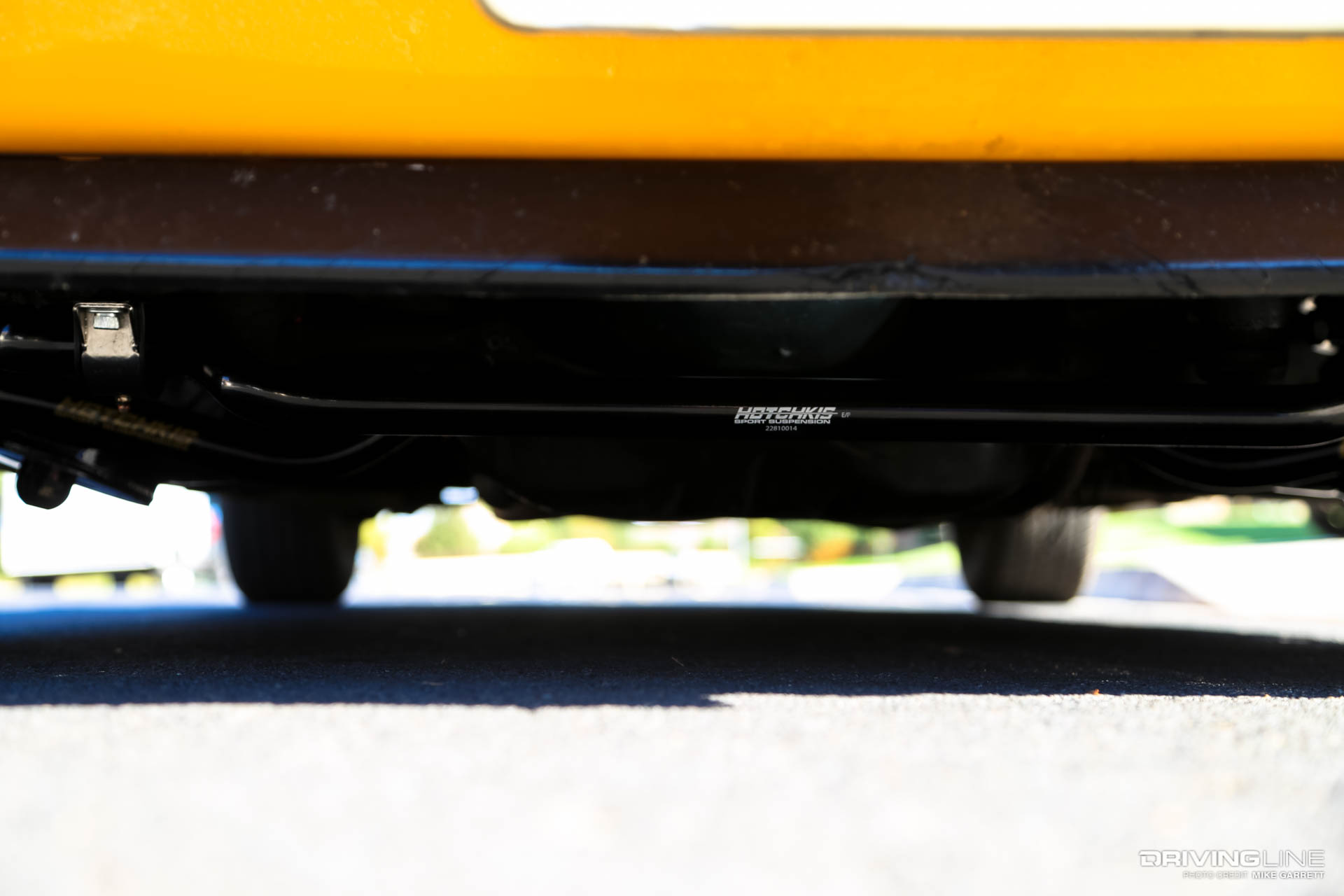 Project Restomod GTO Suspension on Car