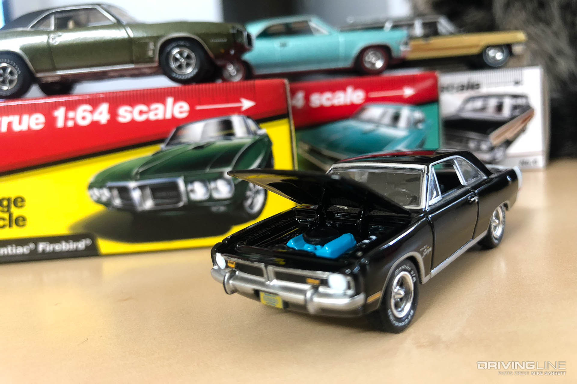 Americana Muscle Cars in 1:64 Scale Dodge Dart Swinger engine