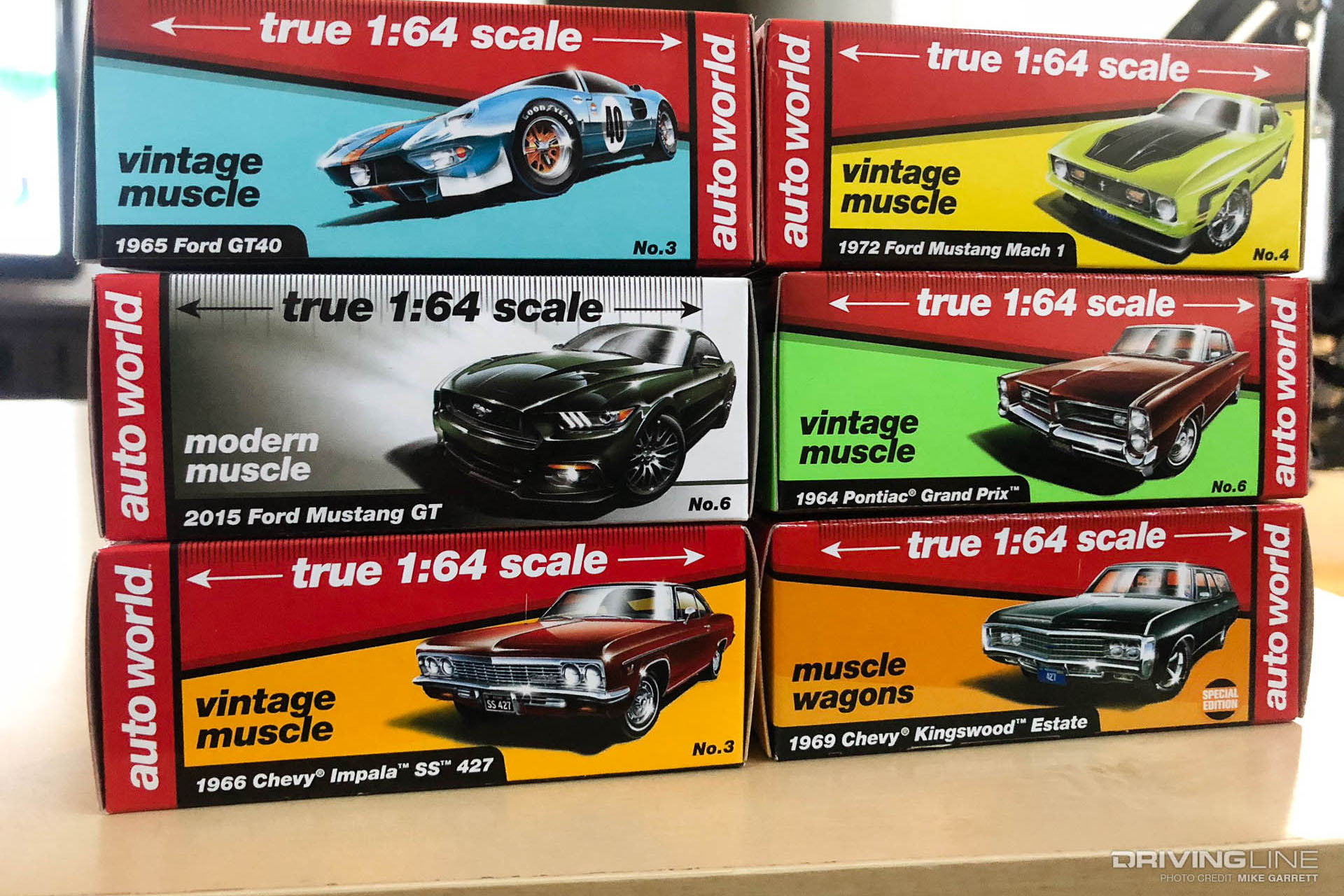 Americana Muscle Cars in 1:64 Scale multiple cars