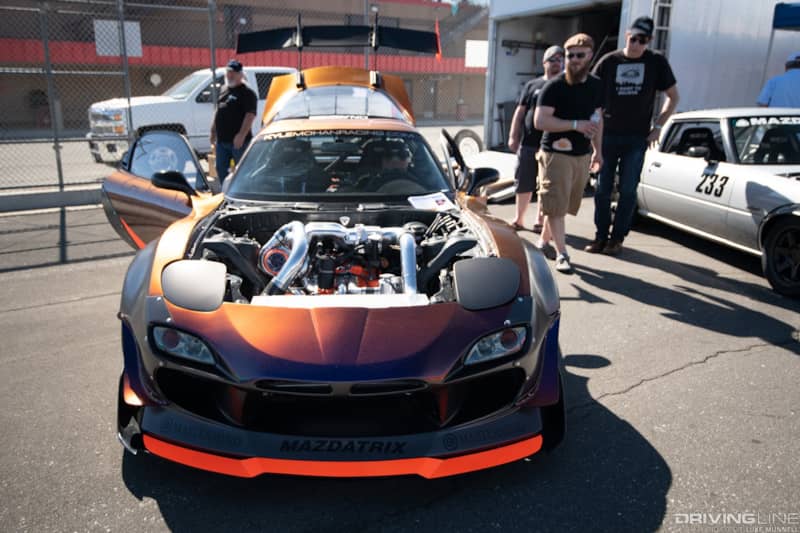 Sevenstock 21 Vendor Alley chameleon FD3S Mazda RX-7 by Mazdatrix