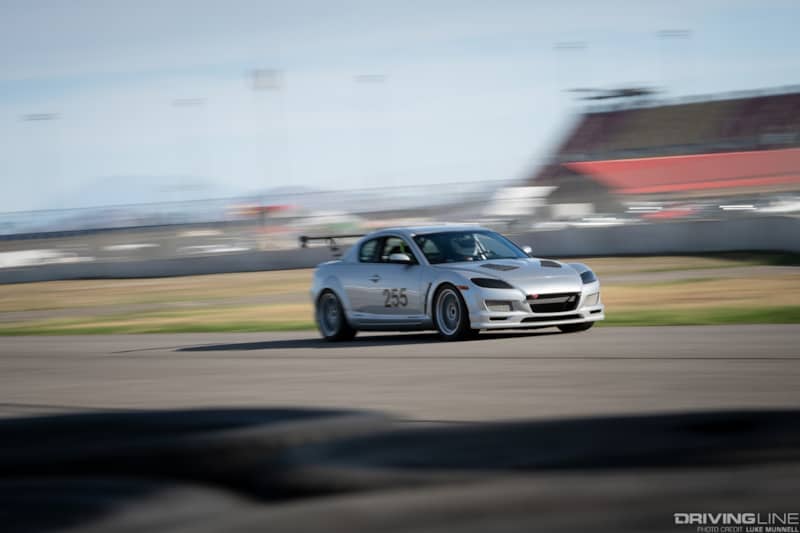 Sevenstock 21 Mazda RX-8 racing at Fontana Auto Club Speedway