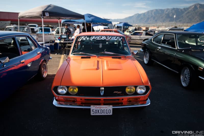 Sevenstock 21 Old School Mazda orange RX-2