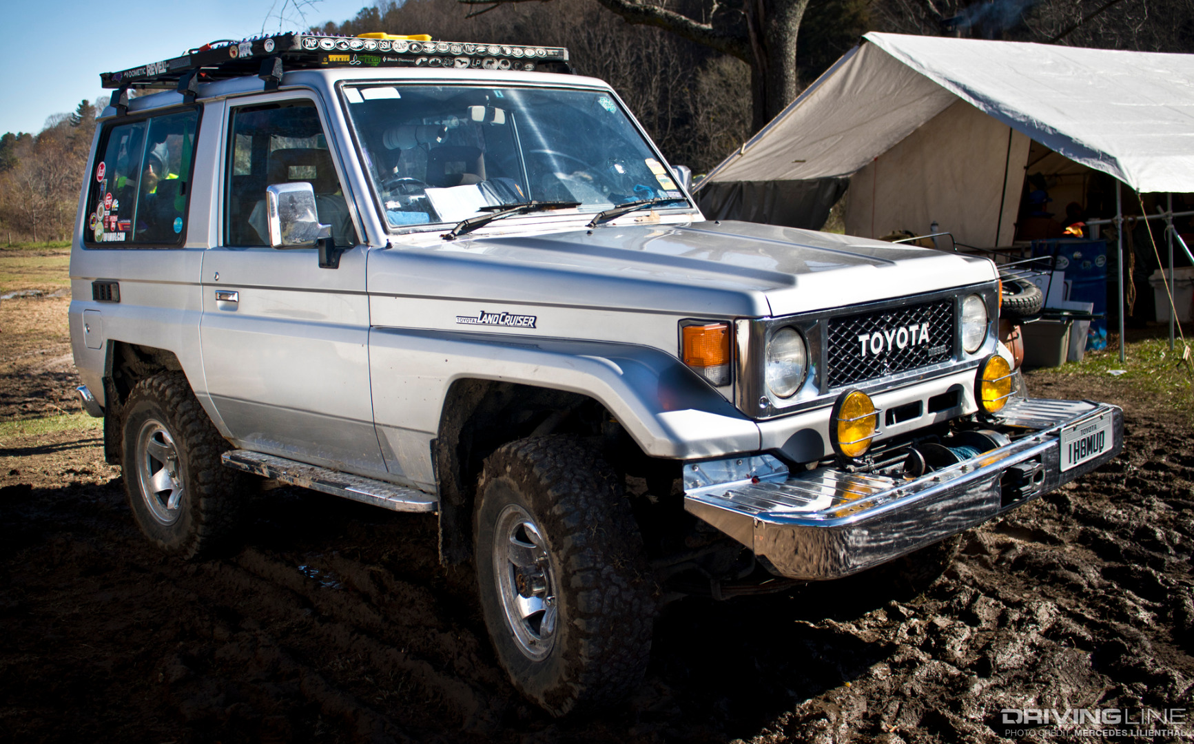 Overland Expo East Toyota Land Cruiser Silver