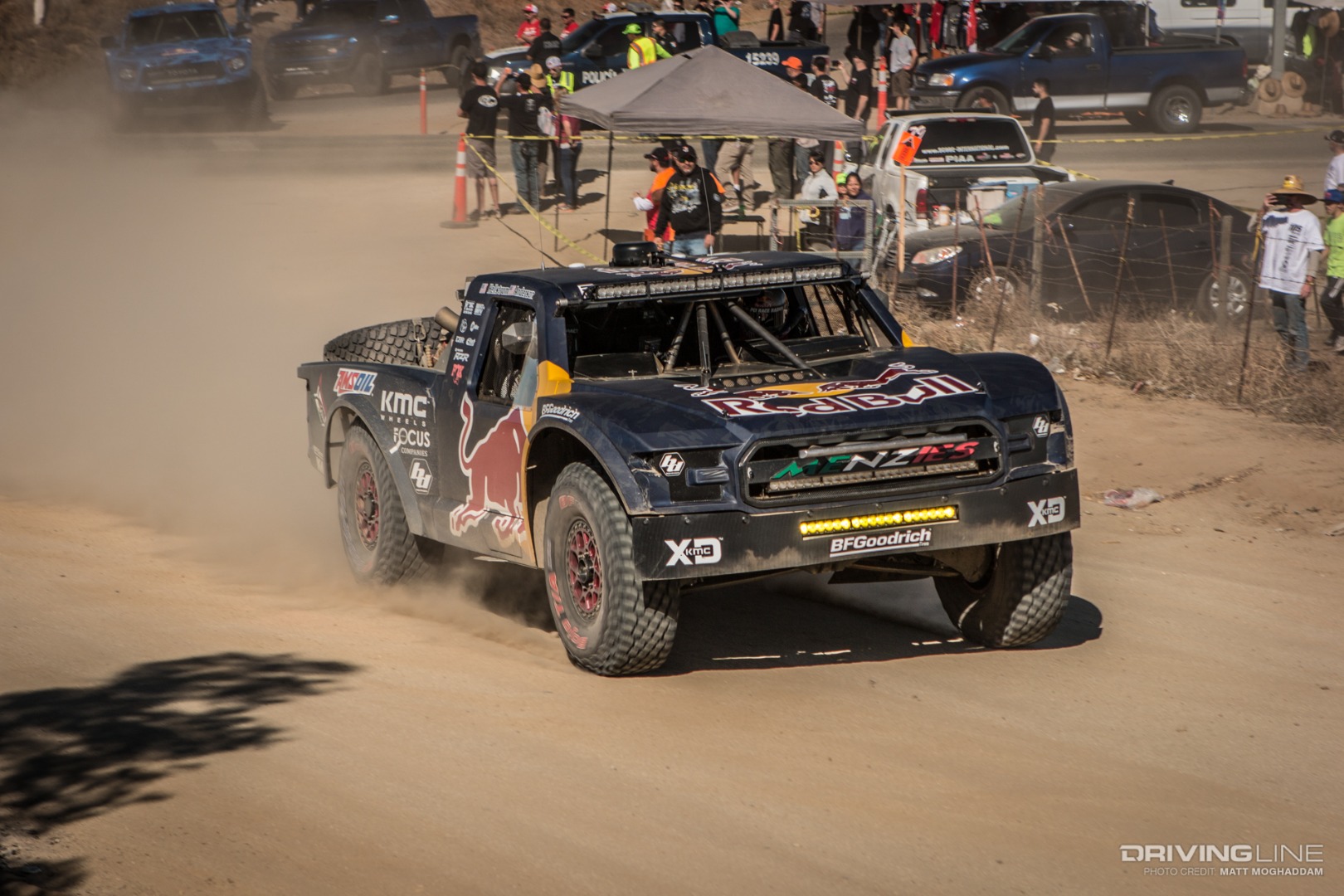 Bryce Menzies passing Ojos Negros