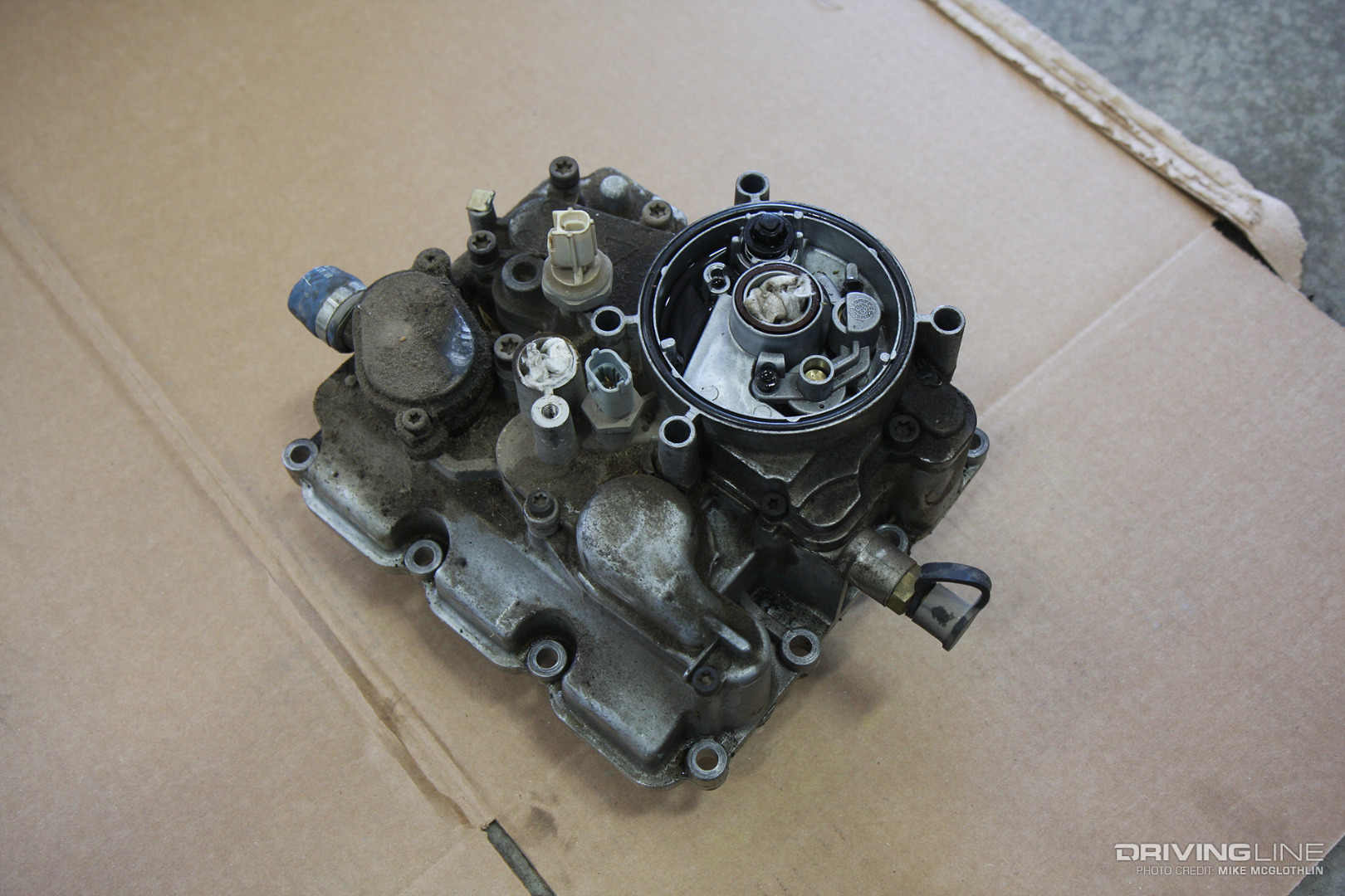 2004 Power stroke diesel oil cooler