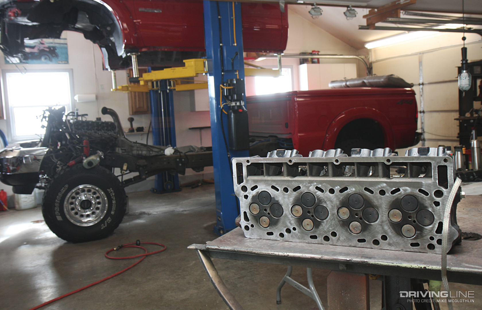 2003 Power stroke diesel cylinder head