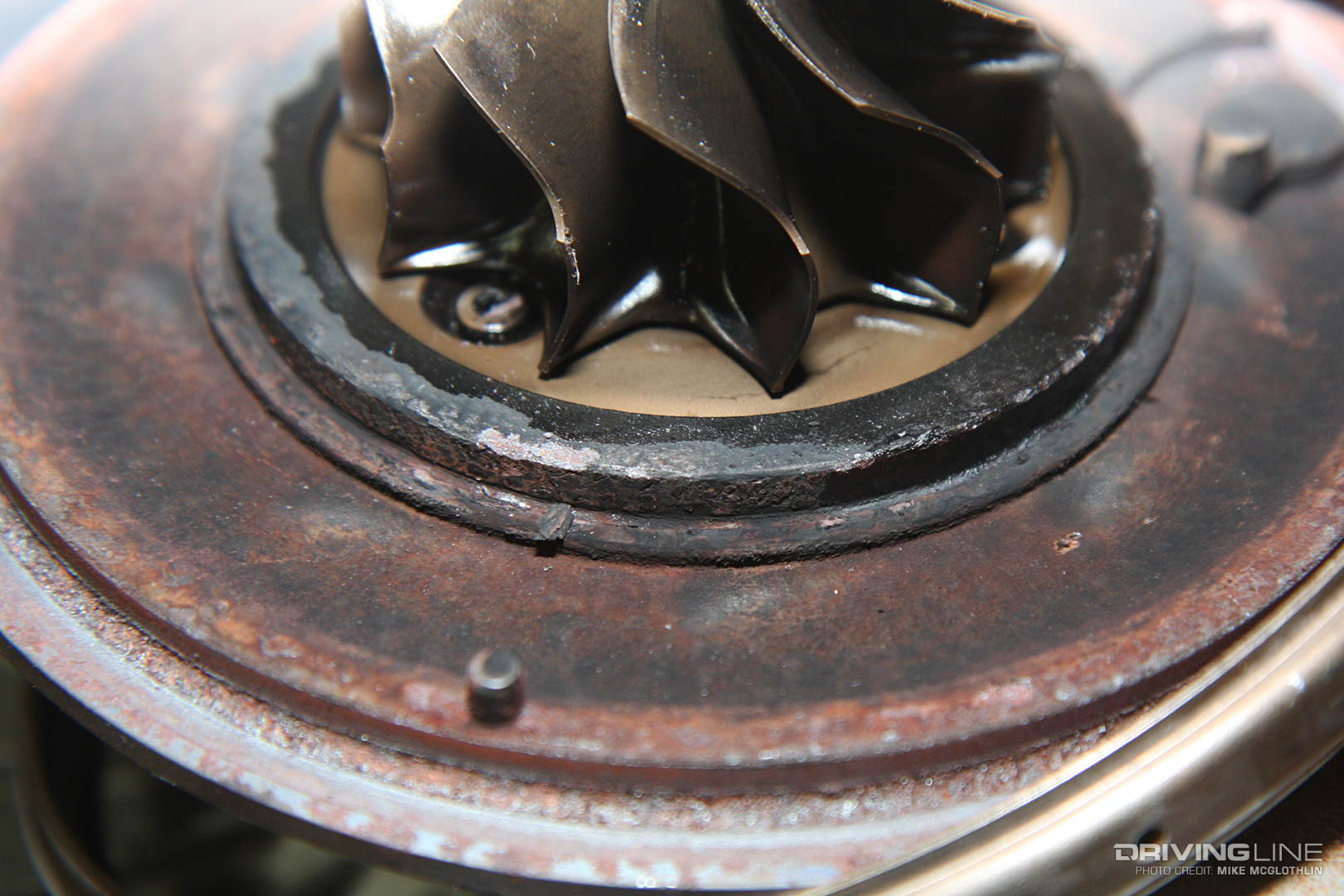 2006 Ford Power Stroke Turbo vanes