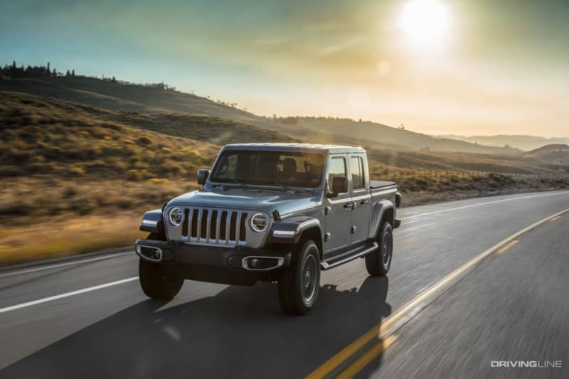 Jeep Gladiator Truck Highway