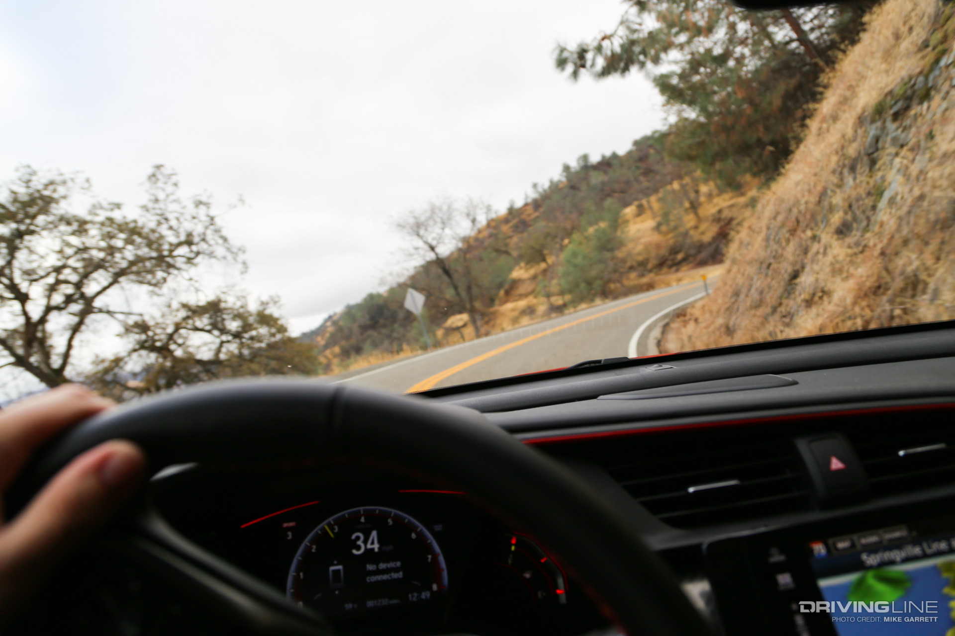 Civic Type R Driving