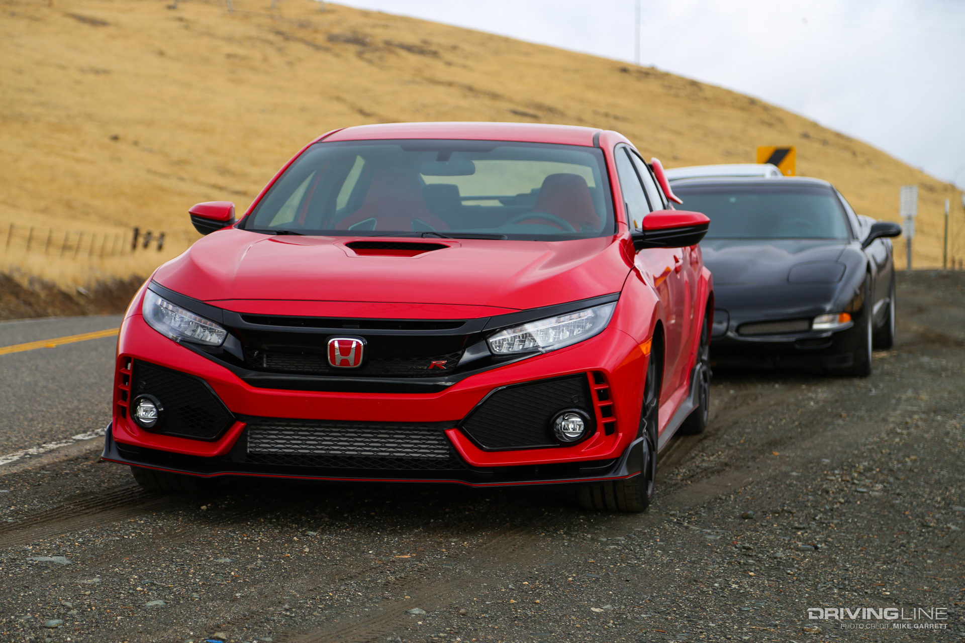 Civic Type R Front with Corvette