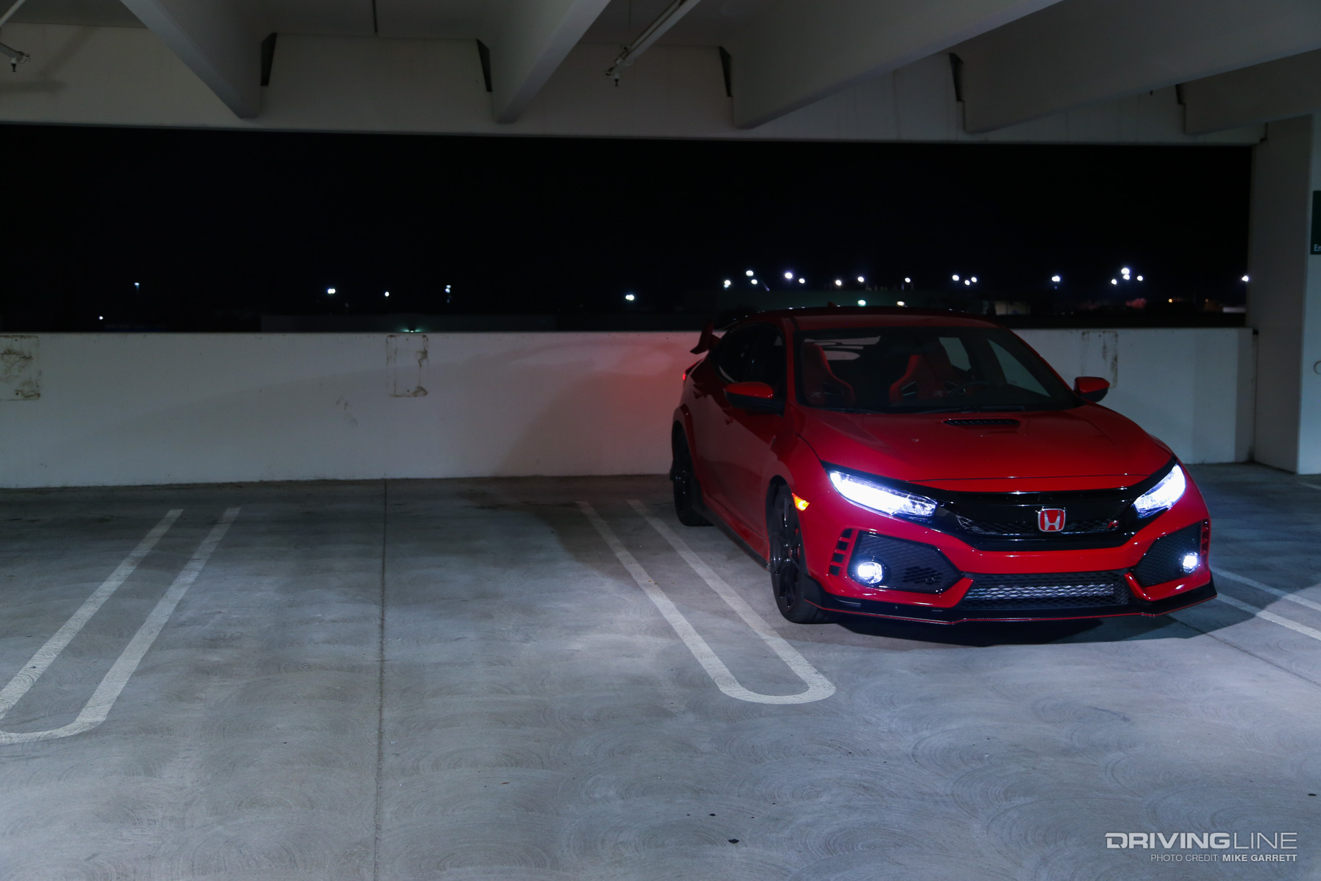 Civic Type R Parking Garage