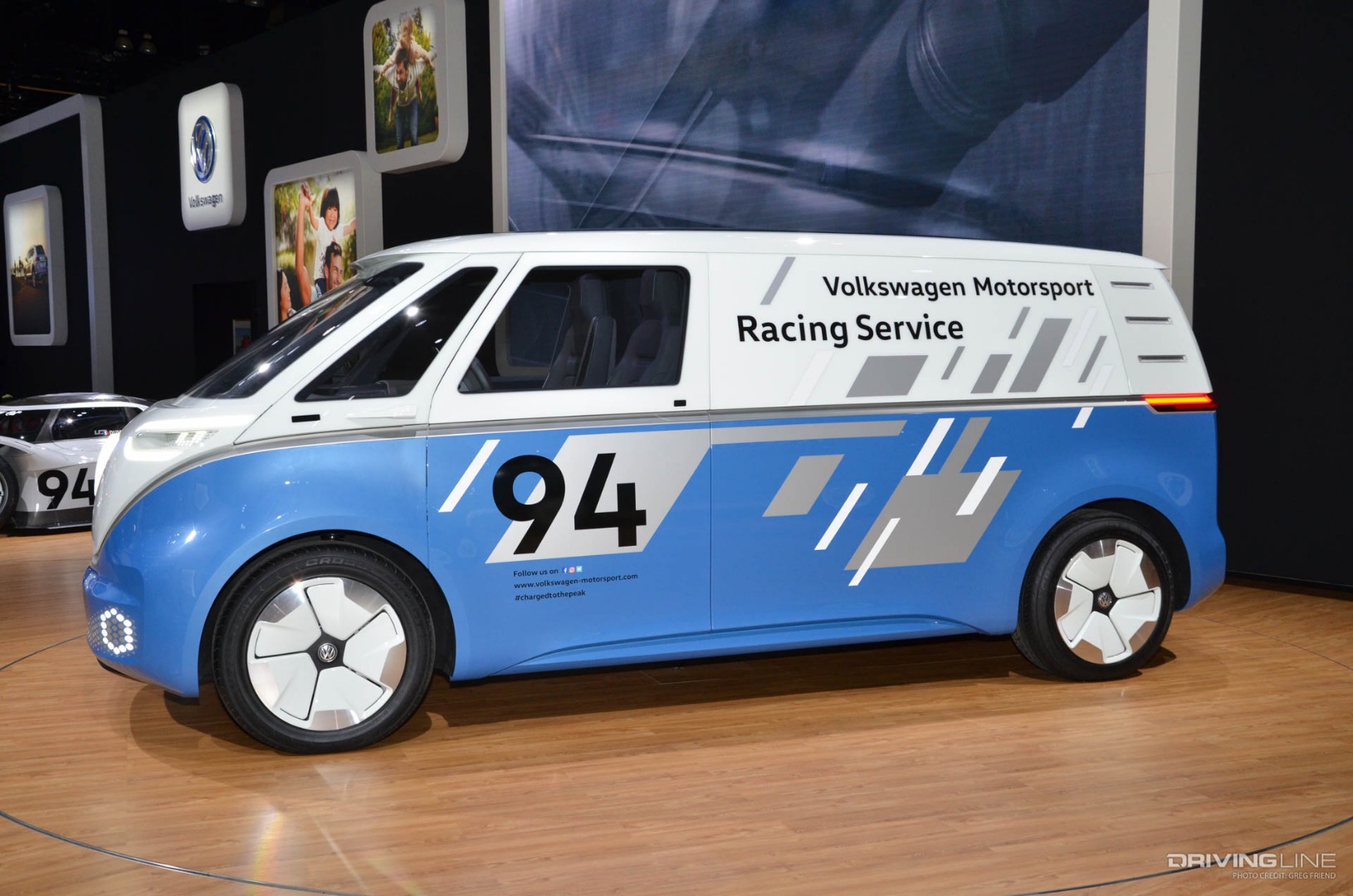 2018 LA Auto Show concepts Volkswagen Buzz ID side profile