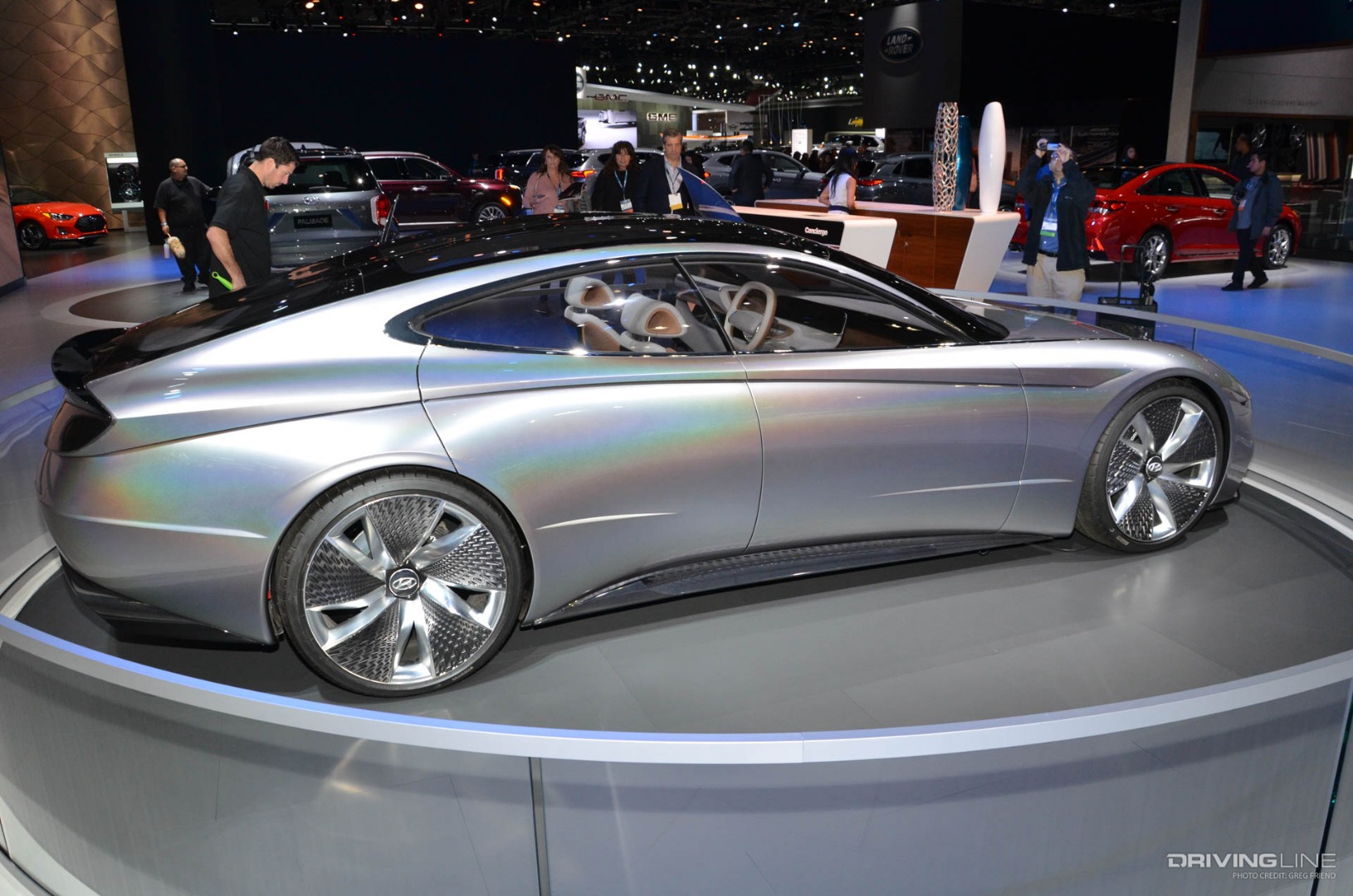 2018 LA Auto Show concepts Hyundai Le Fil Rouge side profile