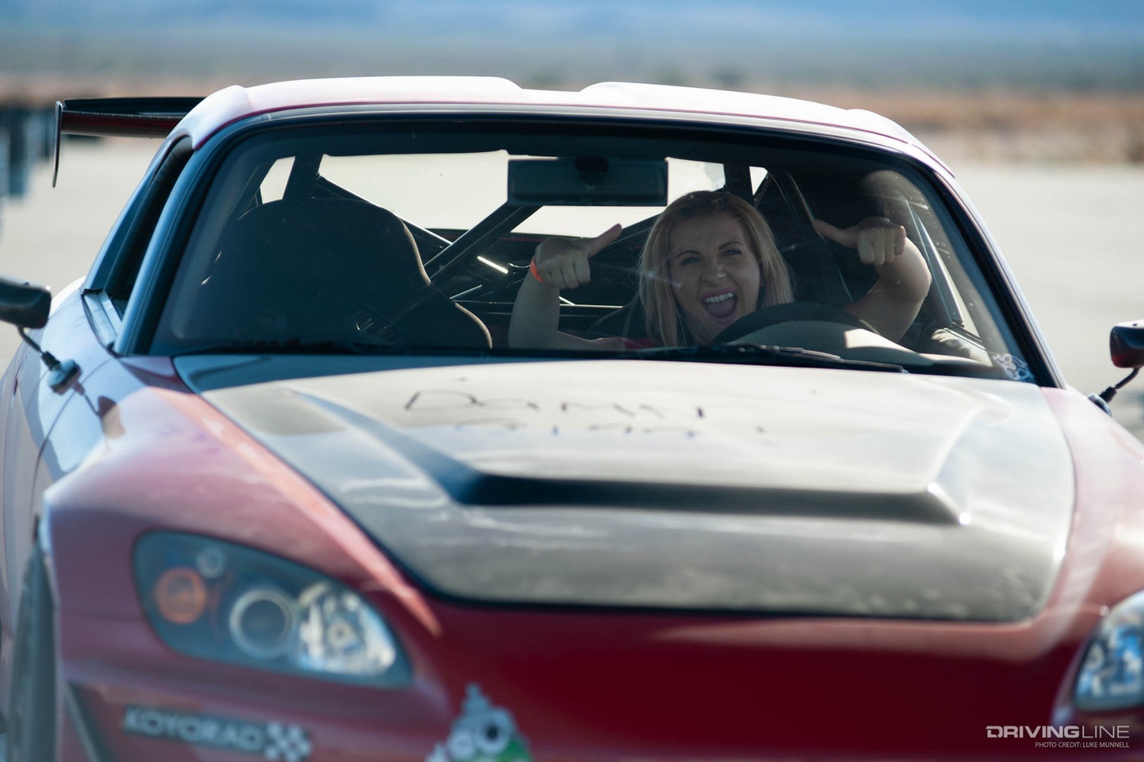 Driver Battles 9 S2000 Gina thumbs up