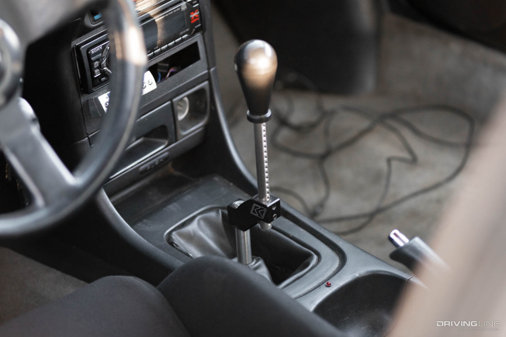 Driver Battles 9 Acura Integra shift knob